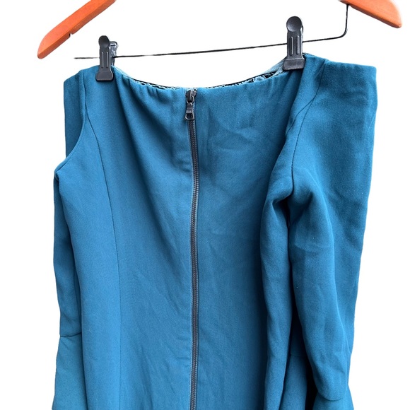 Bardot Off The Shoulder Bell Sleeve Midi Length Solange Dress - Picture 9 of 15